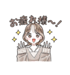 ふんわり❤️淡色女子2（個別スタンプ：17）