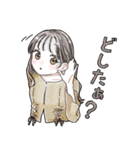 ふんわり❤️淡色女子2（個別スタンプ：21）