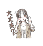 ふんわり❤️淡色女子2（個別スタンプ：22）