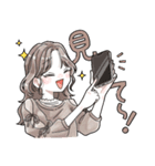ふんわり❤️淡色女子2（個別スタンプ：23）