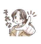 ふんわり❤️淡色女子2（個別スタンプ：25）