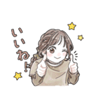 ふんわり❤️淡色女子2（個別スタンプ：30）