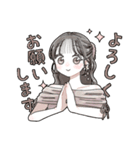 ふんわり❤️淡色女子2（個別スタンプ：31）