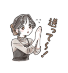 ふんわり❤️淡色女子2（個別スタンプ：36）