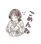 ふんわり❤️淡色女子2（個別スタンプ：39）