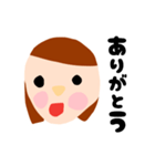 切紙作品風スタンプ(Y)（個別スタンプ：6）