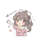 つり目ポニテの女の子（個別スタンプ：8）