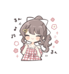 つり目ポニテの女の子（個別スタンプ：9）