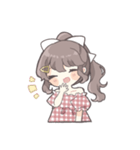 つり目ポニテの女の子（個別スタンプ：27）