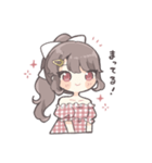 つり目ポニテの女の子（個別スタンプ：31）