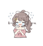 つり目ポニテの女の子（個別スタンプ：36）