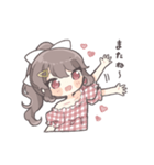 つり目ポニテの女の子（個別スタンプ：40）