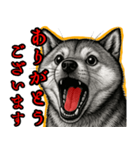 シバイヌの叫び【敬語・日常挨拶】（個別スタンプ：9）