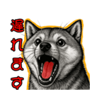 シバイヌの叫び【敬語・日常挨拶】（個別スタンプ：18）
