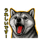 シバイヌの叫び【敬語・日常挨拶】（個別スタンプ：30）