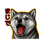 シバイヌの叫び【敬語・日常挨拶】（個別スタンプ：35）