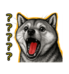 シバイヌの叫び【敬語・日常挨拶】（個別スタンプ：37）