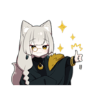 ちょっとあやしい路地裏猫さん（個別スタンプ：6）