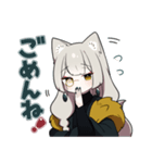 ちょっとあやしい路地裏猫さん（個別スタンプ：8）