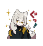 ちょっとあやしい路地裏猫さん（個別スタンプ：26）