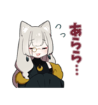 ちょっとあやしい路地裏猫さん（個別スタンプ：29）