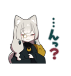 ちょっとあやしい路地裏猫さん（個別スタンプ：31）