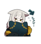 ちょっとあやしい路地裏猫さん（個別スタンプ：34）