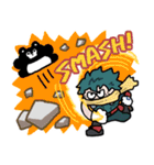 僕のヒーローアカデミア×くまのまーくん（個別スタンプ：14）