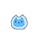 ねこまめ星のあおまめ村の住民（個別スタンプ：3）