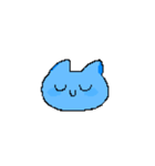 ねこまめ星のあおまめ村の住民（個別スタンプ：15）
