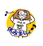 うりスタンプおんなのこ（個別スタンプ：16）