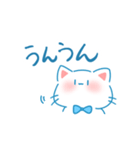 話を聞くしろねくん（個別スタンプ：8）