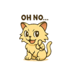 ペルシャ猫のモフモフきもち（個別スタンプ：4）