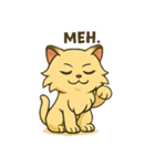 ペルシャ猫のモフモフきもち（個別スタンプ：13）
