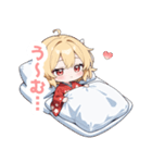 まったり鬼の女の子スタンプ（個別スタンプ：10）