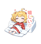 まったり鬼の女の子スタンプ（個別スタンプ：12）