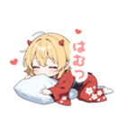 まったり鬼の女の子スタンプ（個別スタンプ：30）