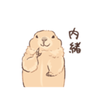 嫁の落書きプレーリードッグさん（個別スタンプ：17）