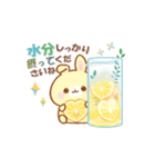うさくまカフェ☕春夏に便利な敬語スタンプ（個別スタンプ：27）