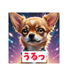 感情まるわかりチワワ（個別スタンプ：19）
