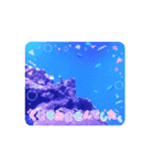 可愛い水族館スタンプ（個別スタンプ：4）