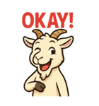 動物たちの了解スタンプ（個別スタンプ：23）