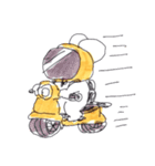 ぴょんぞうのへにゃへにゃスタンプ（個別スタンプ：3）