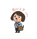 ビジネスわんこOLスタンプ（個別スタンプ：5）