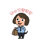 ビジネスわんこOLスタンプ（個別スタンプ：6）