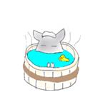 チンエナガの何してる？（個別スタンプ：15）