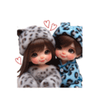 大切な人に送る❤️ ラブラブカップルの日常（個別スタンプ：32）