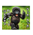 ウッホウッホ伝えるゴリラ【面白い・動物】（個別スタンプ：28）