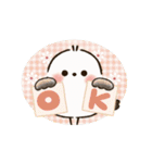 動く♡ほんわかシマエナガさん♡梅雨＆初夏（個別スタンプ：5）