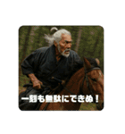 天下の大将軍ジジィ（個別スタンプ：25）